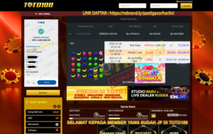 Bukti Jp Kemenangan Toto188 18 Desember 2023 Sweet Bonanza