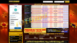 bukti jp kemenangan toto188 14 Desember 2023