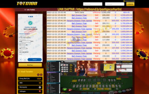 Bukti Jp Kemenangan Toto 188 Dragon Tiger 21 Desember 23