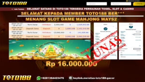 Bukti Jp Kemenangan Mahjong Ways2 07 April 2024