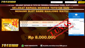 Bukti Jp Kemenangan Mahjong Ways 9 April 2024
