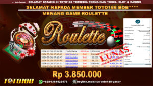 Bukti jp kemenangan game roulette 31 mei 2024