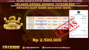 Bukti Jp Kemenangan Mahjong ways 4 mei 2024