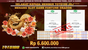 Bukti jp kemenangan slot game fortune dragon 27 mei 2024