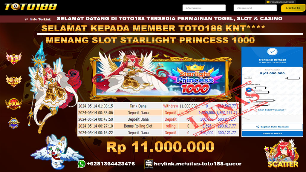 Bukti-bukti ini adalah saksi nyata atas usaha, dedikasi, dan kemampuan member dalam meraih kemenangan di TOTO188.