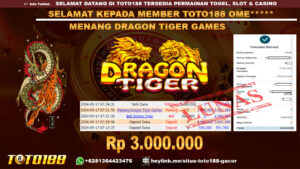 Bukti jp kemenangan dragon tiger games 17 mei 2024