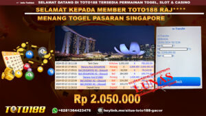 Bukti Jp kemenangan Togel pasaran singapore 23 mei 2024