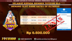 Bukti jp kemenangan gates of olympus 7 mei 2024