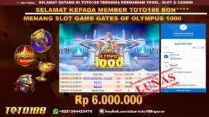 Bukti jp kemenangan gates of olympus 1000 21 mei 2024