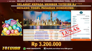 Bukti jp kemenangan togel pasaran hongkong 5 juni 2024
