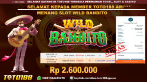 Bukti jp kemenangan slot wild bandito 11 juni 2024