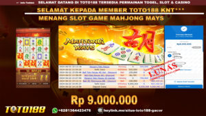 Bukti jp kemenangan slot game mahjong ways 22 juni 2024