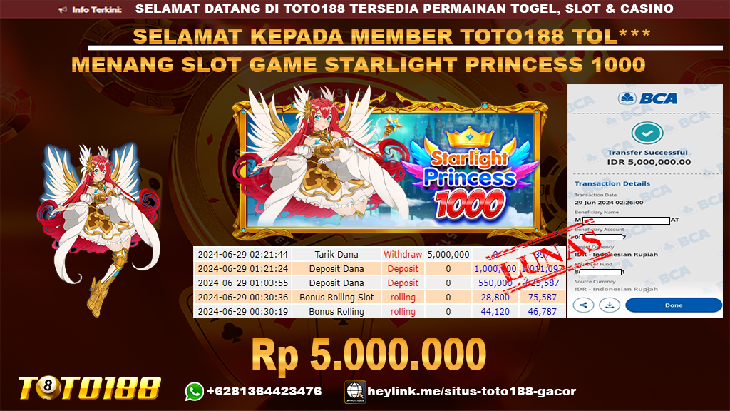 Bukti jp kemenangan slot game staright princess 1000 29 juni 2024