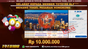 Bukti jp kemenangan togel pasaran hongkong 11 juni 2024
