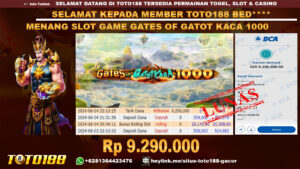 Bukti jp kemenangan slot game gates of gatot kaca 1000 4 juni 2024