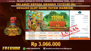 Bukti jp kemenangan slot game totem warrior 2 juni 2024