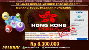 Bukti jp kemenangan togel pasaran hongkong 7 juni 2024