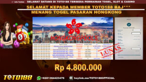 Bukti JP Kemenangan TOGEL PASARAN HONGKONG 29 jul 24
