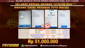Bukti jp kemenangan togel pasaran toto macau 4 juli 2024