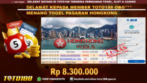 Bukti jp kemenangan togel pasaran hongkong 3 july 2024