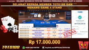 Bukti JP Kemenangan GAME 4 STAND 03 FEB 2025