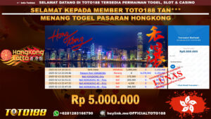 Bukti JP Kemenangan TOGEL PASARAN HONGKONG POOLS 14 FEB 25